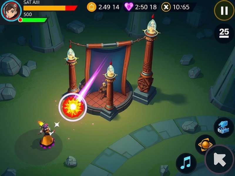 Sparkling Sentinels gameplay screenshot showing battle scene